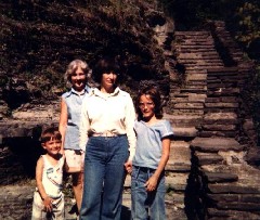Alice Haydock Bennett, Andy McDougal, Family, Katherine (Kat) McDougal Wheeler McCandless, Ruth Bennett McDougal Dorrough, Watkins Glen